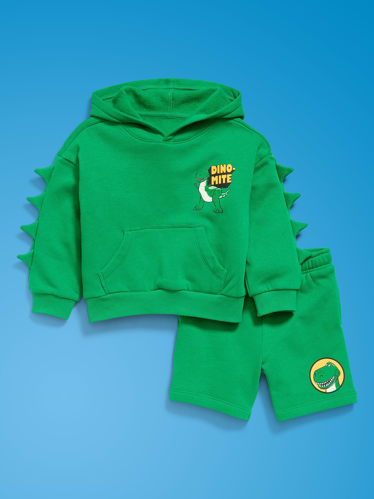 L'image numéro 3 présente Ensemble short et chandail à capuchon Old Navy x Histoire de jouets Pixar pour tout-petit