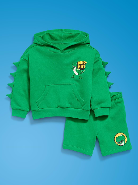 Old Navy x Pixar Toy Story Pullover Hoodie and Shorts Set for Toddler Boys