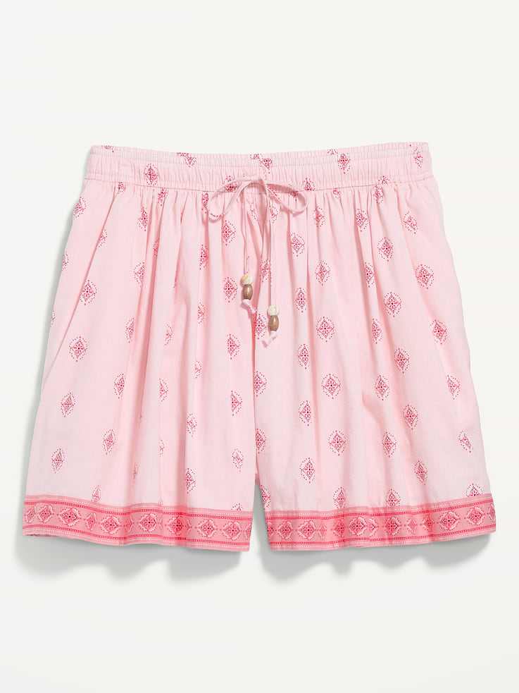 Image number 4 showing, High-Waisted Drapey Skirt Short