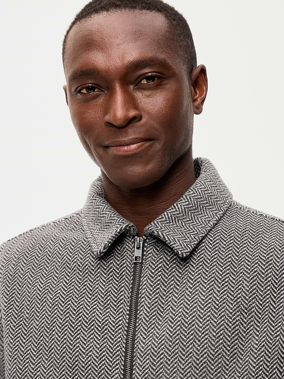 Relaxed Harrington Jacket