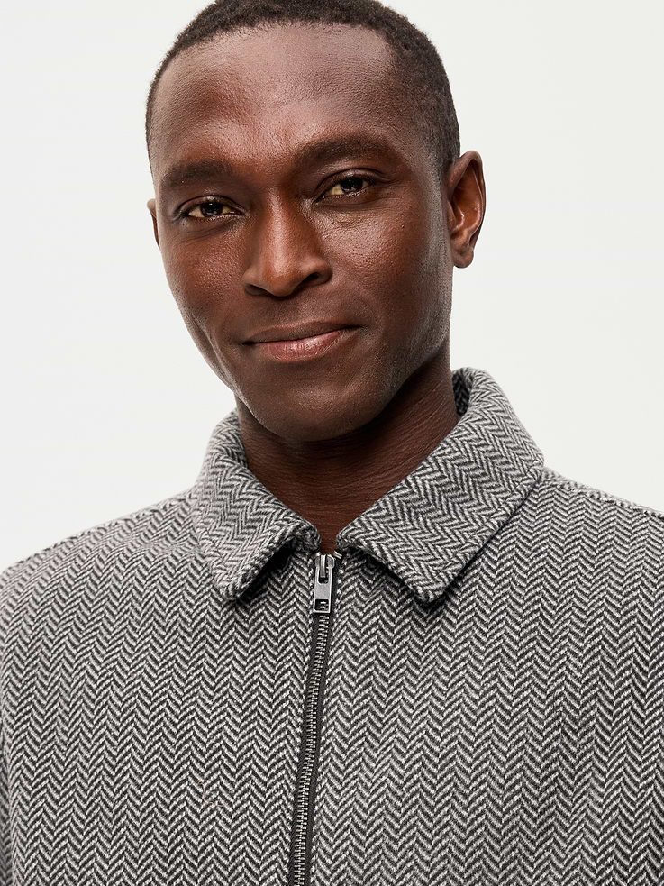 Image number 4 showing, Relaxed Harrington Jacket