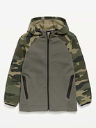 Image number 1 showing, Dynamic Fleece Full-Zip Hoodie for Boys