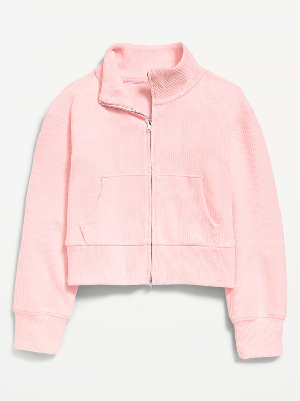 CozePlush 2-Way-Zip Jacket for Girls