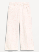 L'image numéro 1 présente Pantalon en coton ouaté à jambe large en molleton dynamique pour toute-petite
