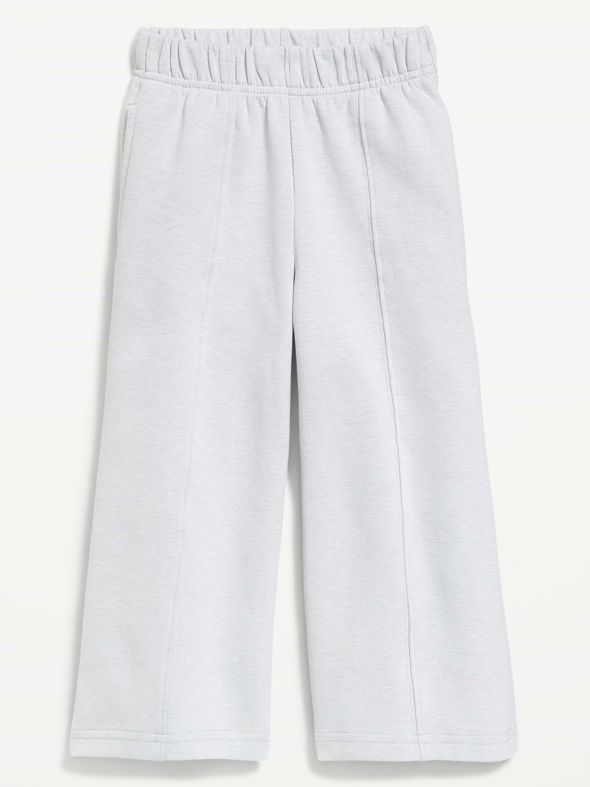 L'image numéro 1 présente Pantalon en coton ouaté à jambe large en molleton dynamique pour toute-petite