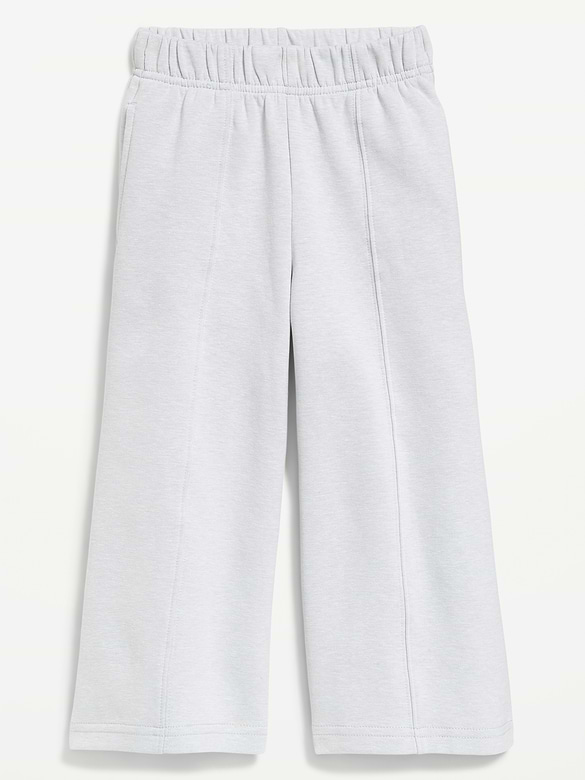 Dynamic Fleece Wide-Leg Sweatpants for Toddler Girls