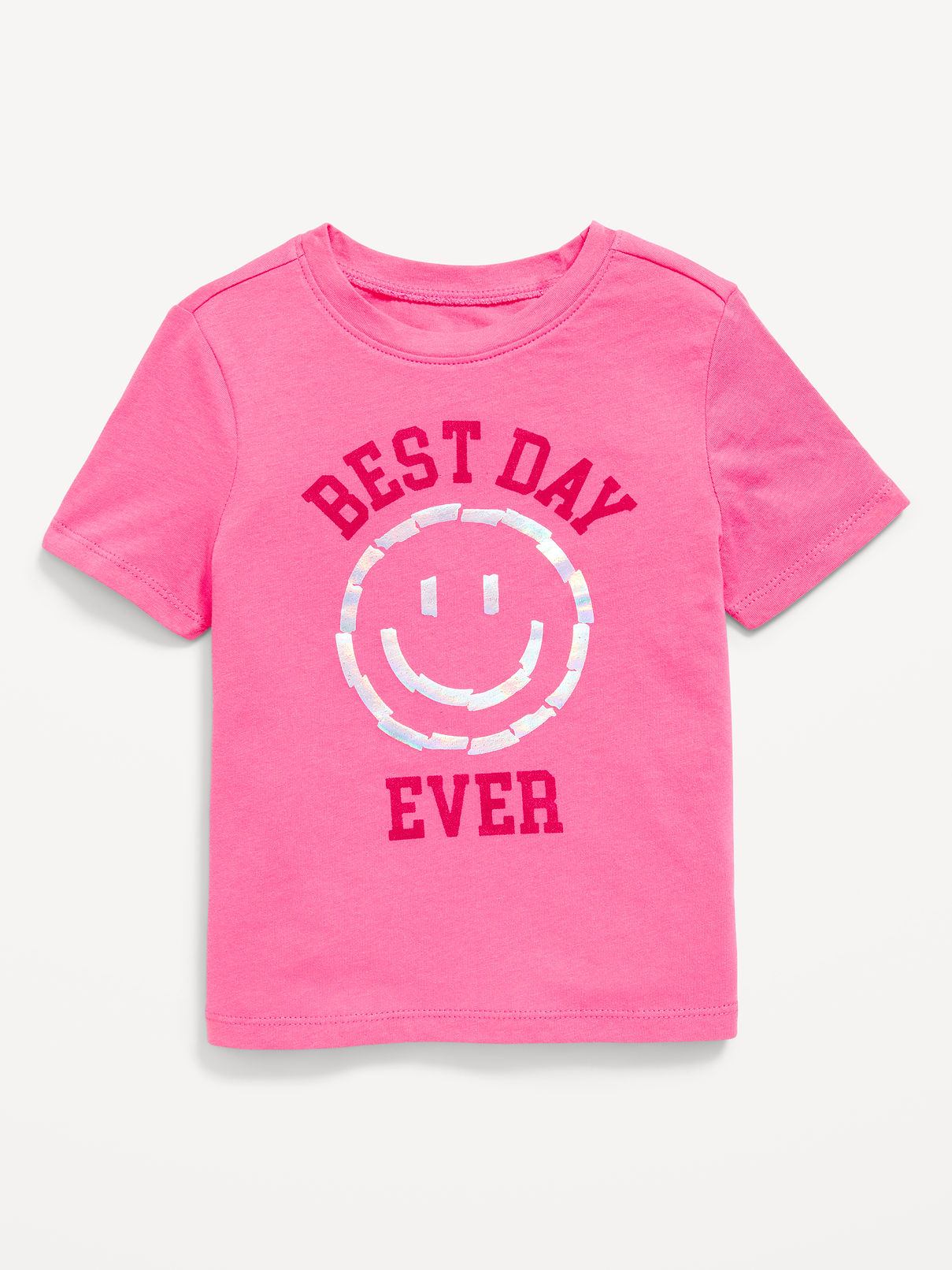 L'image numéro 1 présente T-shirt à manches courtes à imprimé pour toute-petite