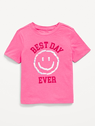 L'image numéro 1 présente T-shirt à manches courtes à imprimé pour toute-petite