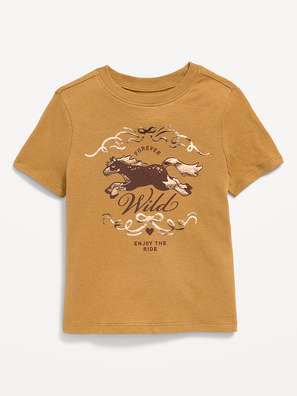 Short-Sleeve Graphic T-Shirt for Toddler Girls