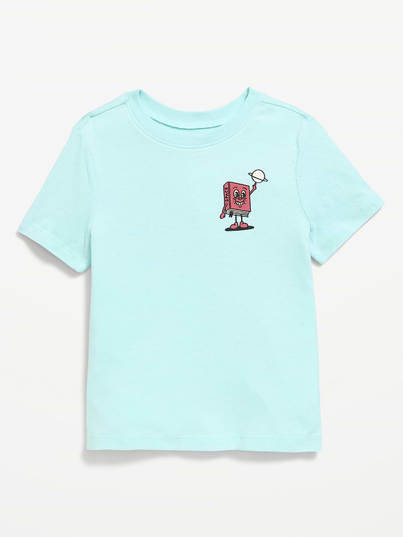 Short-Sleeve Unisex Graphic T-Shirt for Toddler