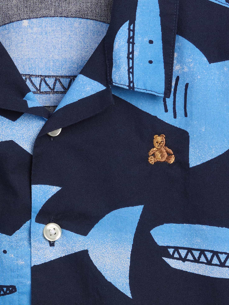 Image number 3 showing, Baby & Toddler Organic Cotton Poplin Print Shirt