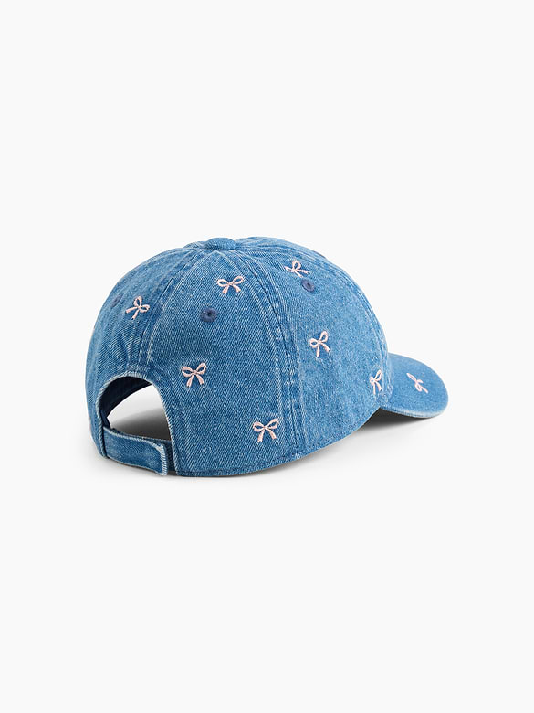 Baby & Toddler Bow Denim Baseball Hat