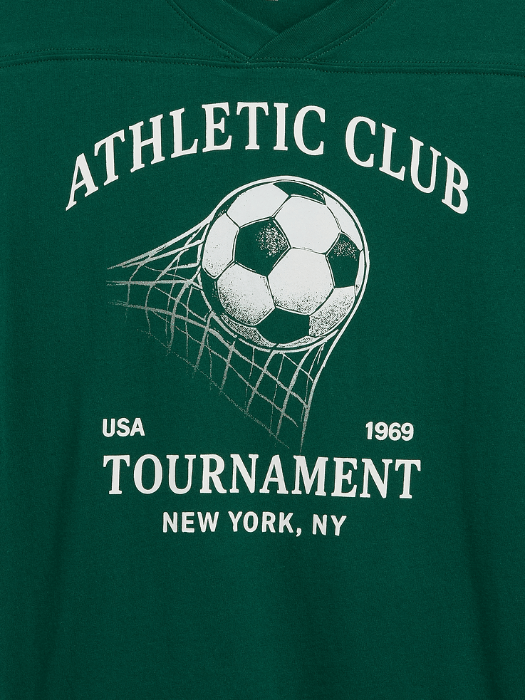 Image number 3 showing, Kids Oversized Soccer T-Shirt
