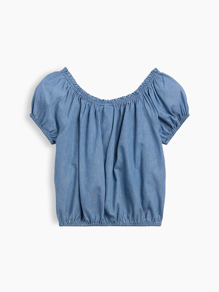 Image 2 of 4, Kids Puff Sleeve Top