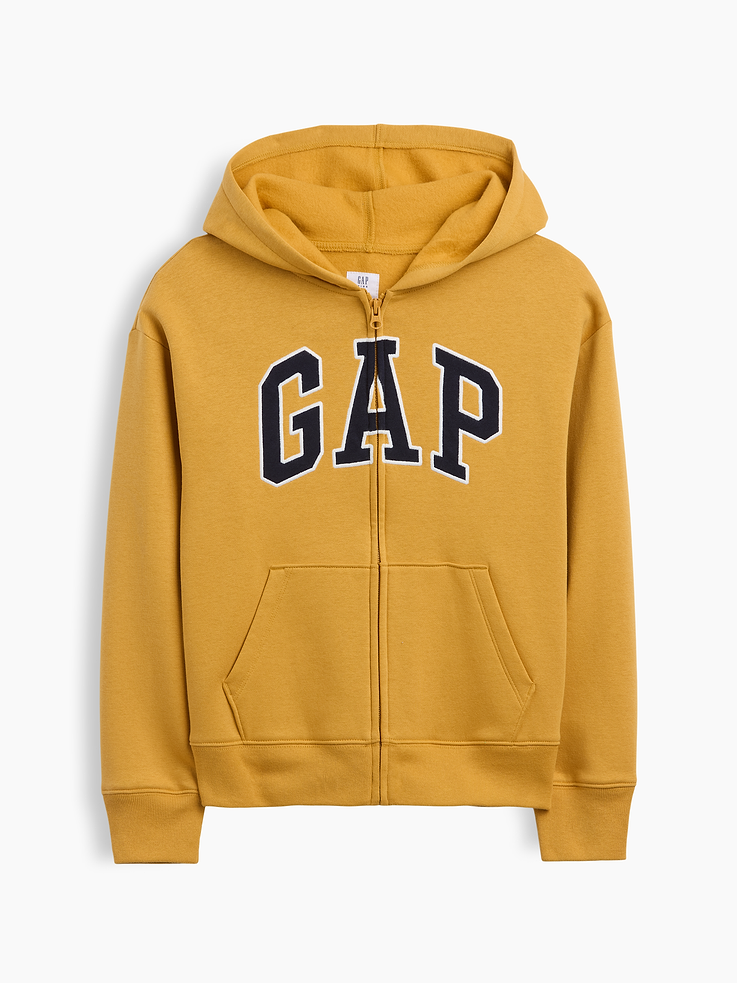 Image number 1 showing, Kids Relaxed Gap Logo Zip Hoodie