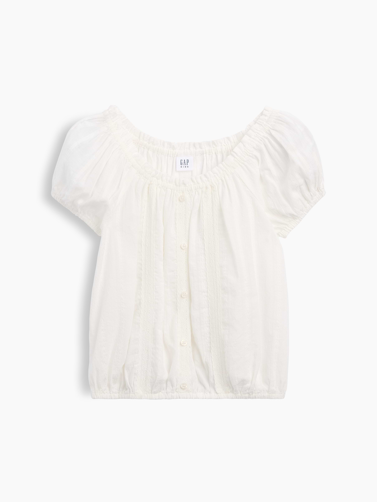 Image number 1 showing, Kids Puff Sleeve Top