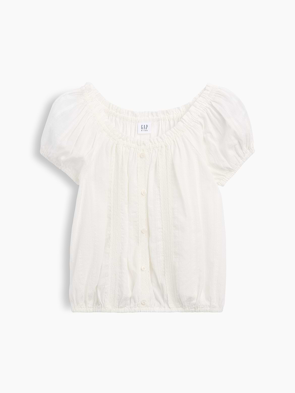 Kids Puff Sleeve Top
