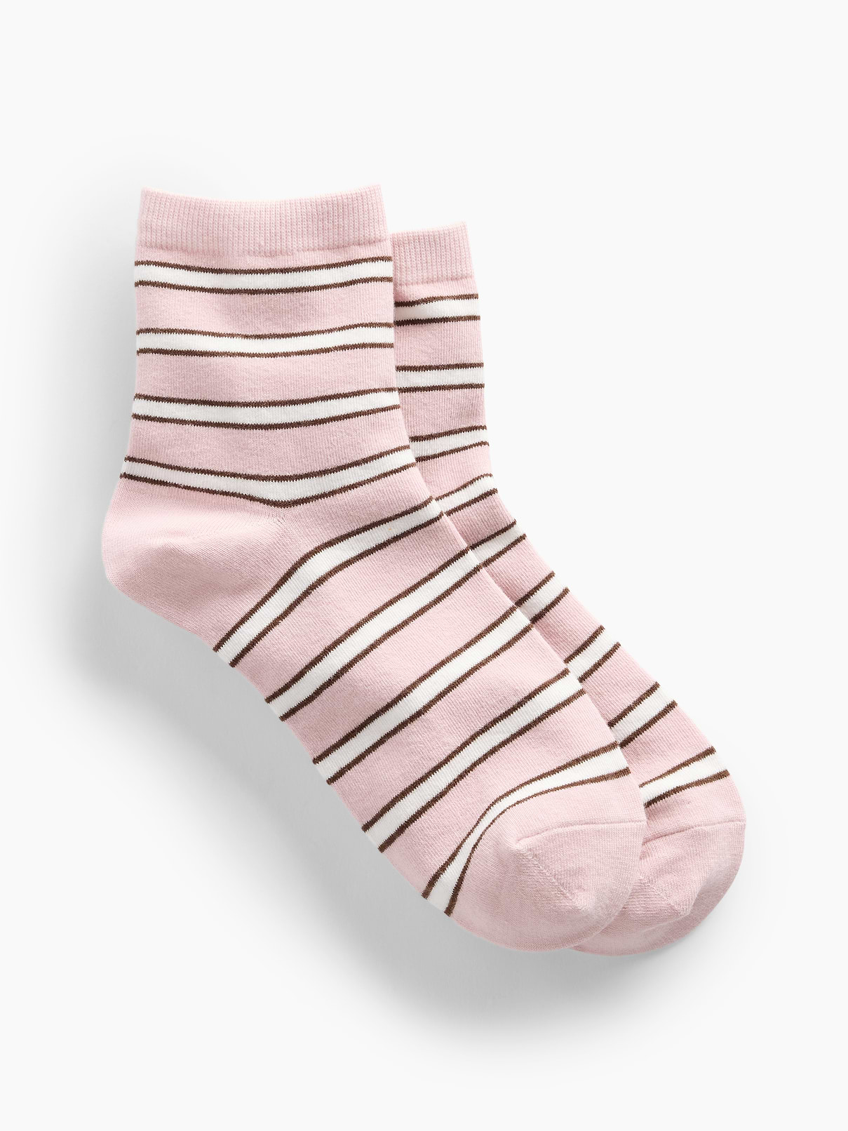 Image number 1 showing, Stripe Half Crew Socks