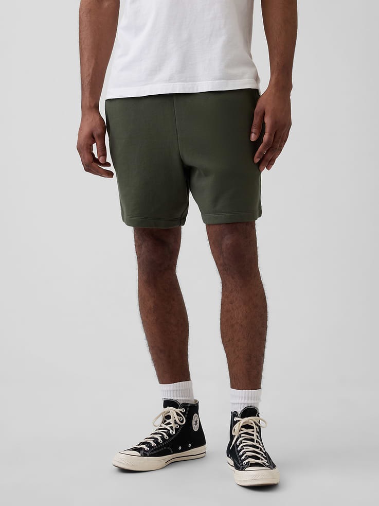 Image 2 of 8, Adult Heavyweight French Terry Sweat Shorts