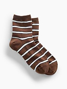 Image number 1 showing, Stripe Half Crew Socks