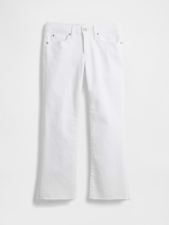 Low Rise Long & Lean Crop Jeans