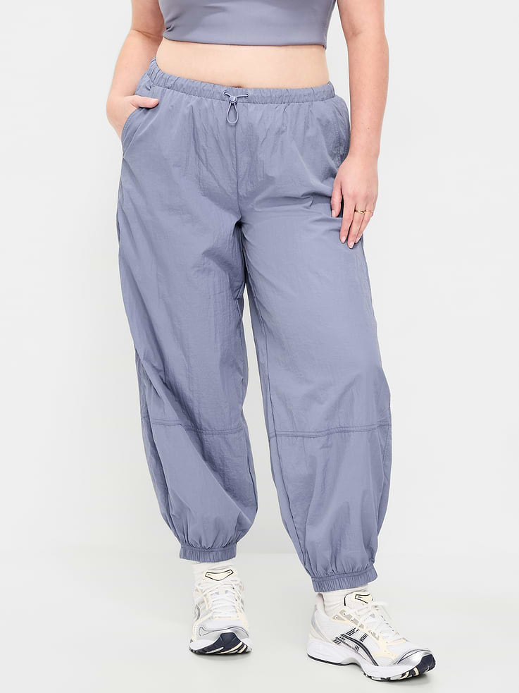 Image number 4 showing, Pull-On Windbreaker Parachute Pants