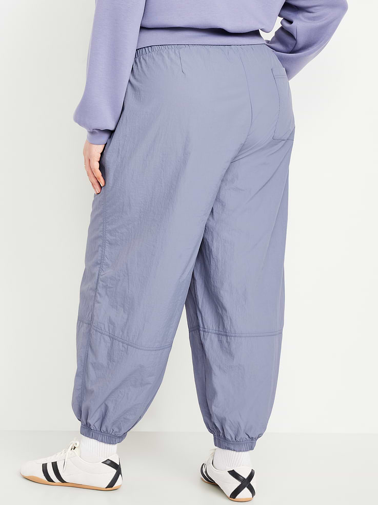 Image number 7 showing, Pull-On Windbreaker Parachute Pants