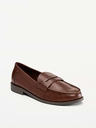 Image number 1 showing, Faux-Leather Loafers for Men
