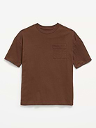 Image number 1 showing, Oversized Short-Sleeve Pocket T-Shirt for Boys