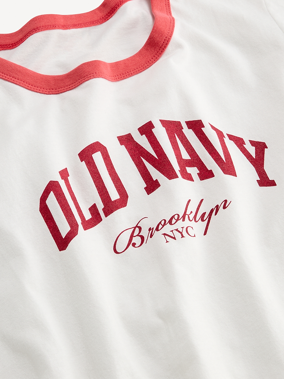 Graphic Ringer T-Shirt