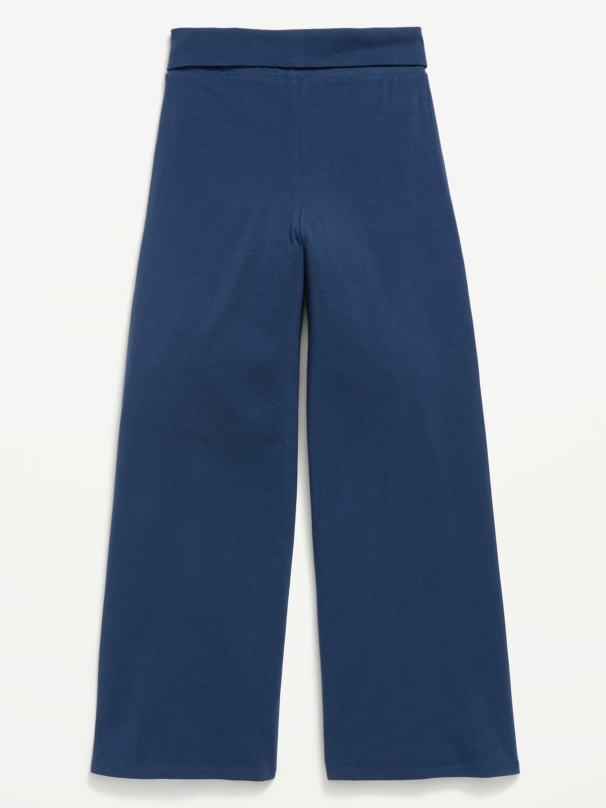 Image number 3 showing, Foldover Jersey Knit Wide-Leg Pants for Girls