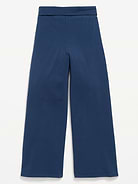 Image number 3 showing, Foldover Jersey Knit Wide-Leg Pants for Girls