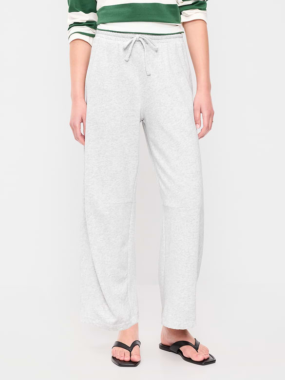 Mid-Rise SoComfy Barrel Sweatpants
