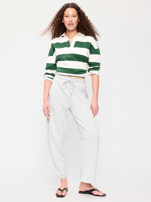 Mid-Rise SoComfy Barrel Sweatpants