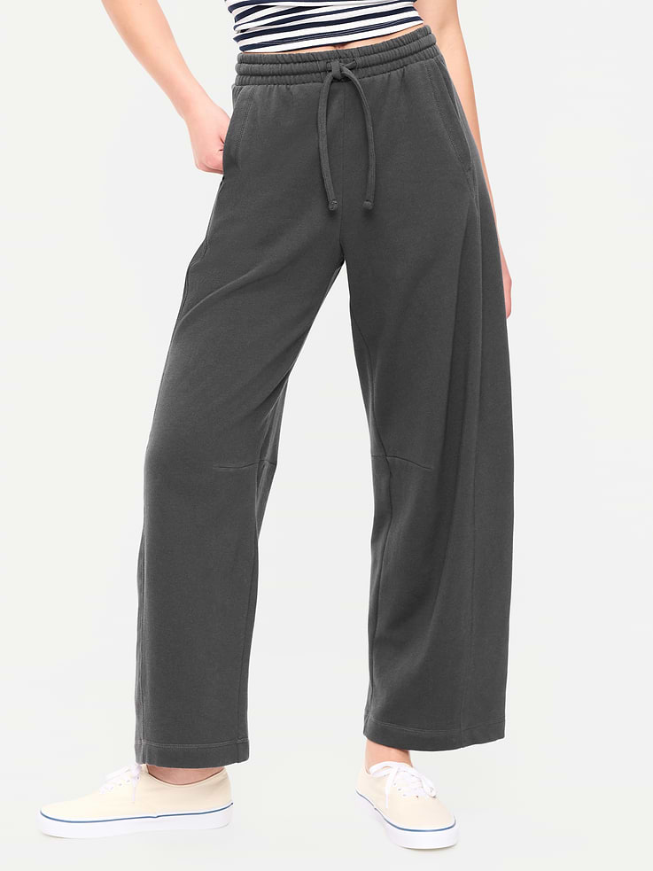 Image number 2 showing, Mid-Rise SoComfy Barrel Sweatpants