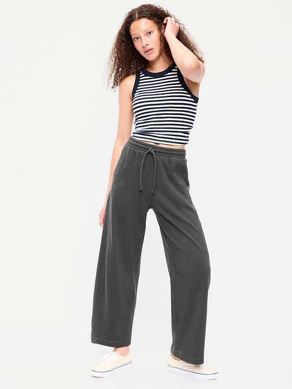 Mid-Rise SoComfy Barrel Sweatpants