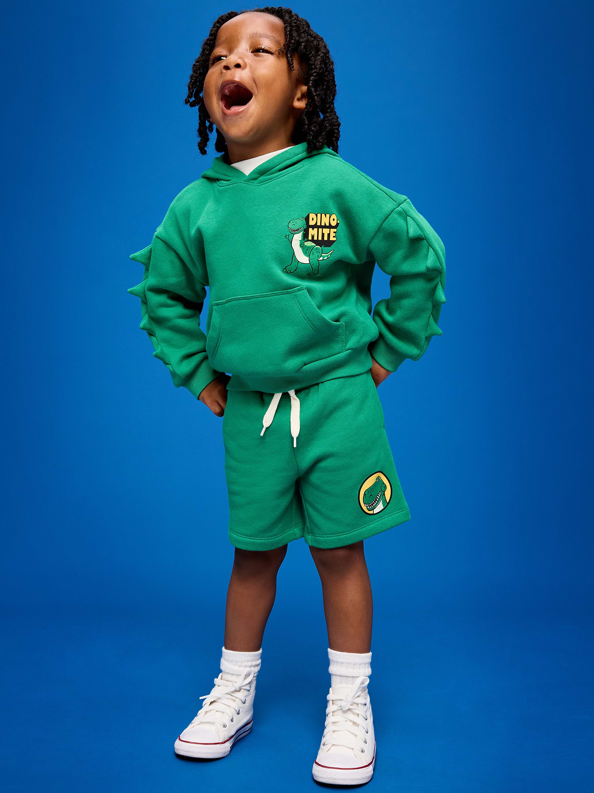 L'image numéro 1 présente Ensemble short et chandail à capuchon Old Navy x Histoire de jouets Pixar pour tout-petit