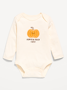 Image number 2 showing, Long-Sleeve Graphic Bodysuit for Baby