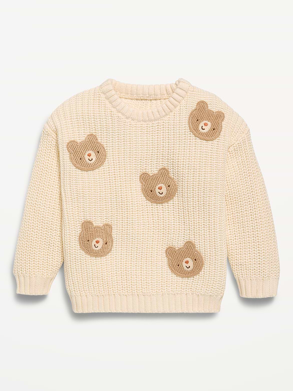 Unisex Loose Sweater for Baby