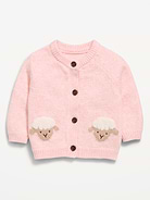 Image number 2 showing, Graphic Cardigan Sweater for Baby