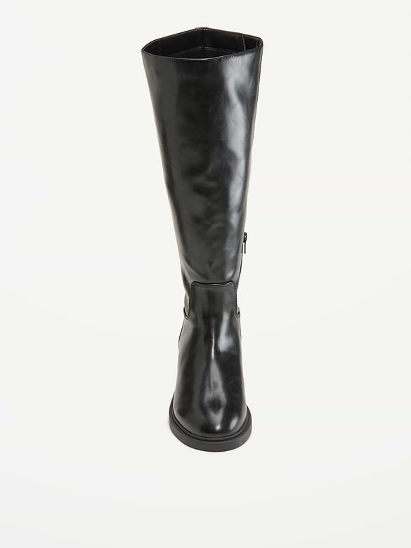 Mid-Calf Riding Boots for Women