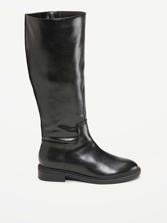 Mid-Calf Riding Boots for Women