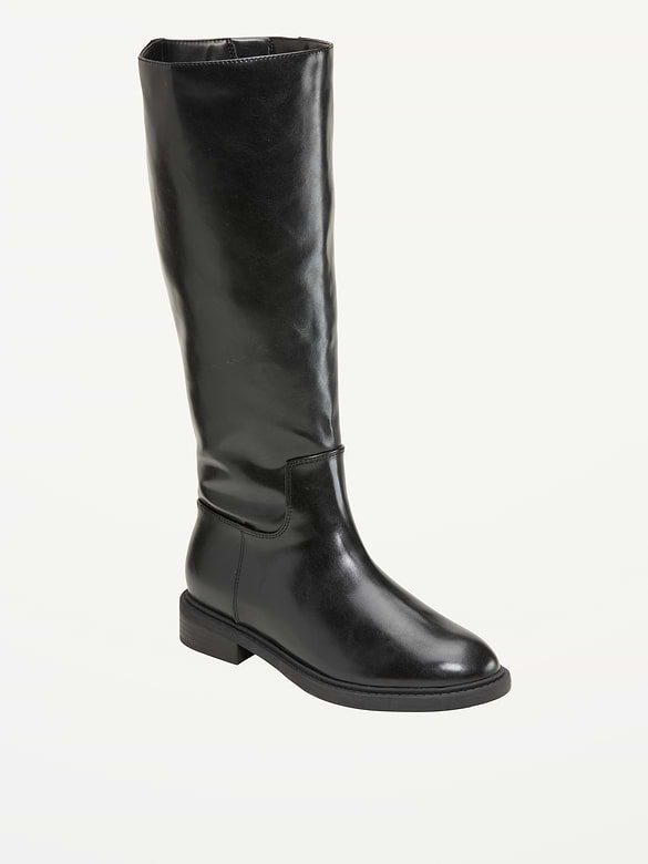 Mid-Calf Riding Boots for Women