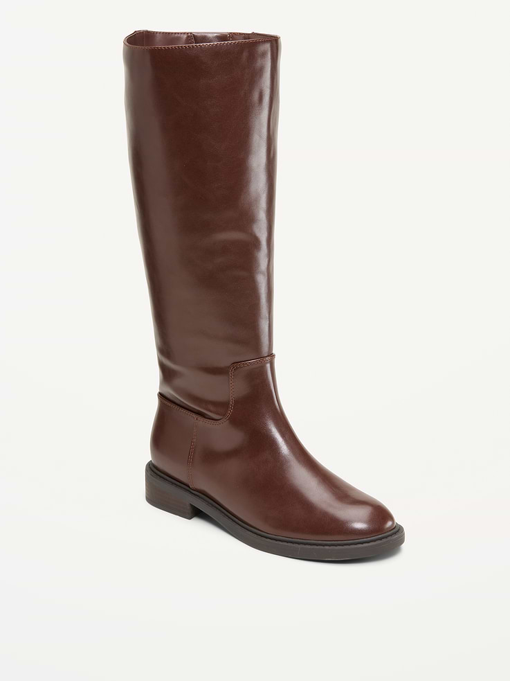 Image number 1 showing, Mid-Calf Riding Boots for Women