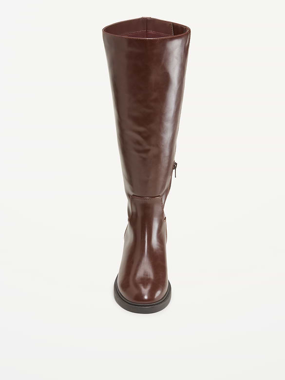 Mid-Calf Riding Boots for Women