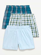 Image number 1 showing, Printed Boxer Shorts 3-Pack