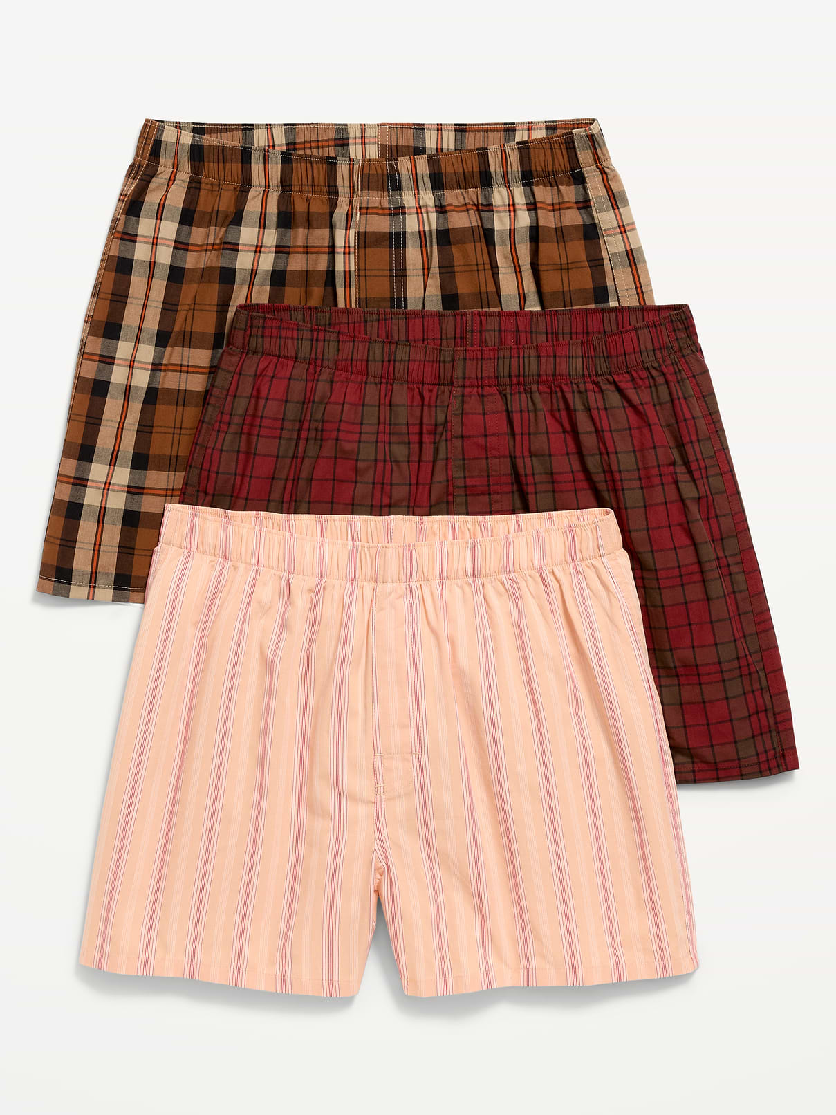 Image number 1 showing, Printed Boxer Shorts 3-Pack