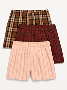Image number 1 showing, Printed Boxer Shorts 3-Pack
