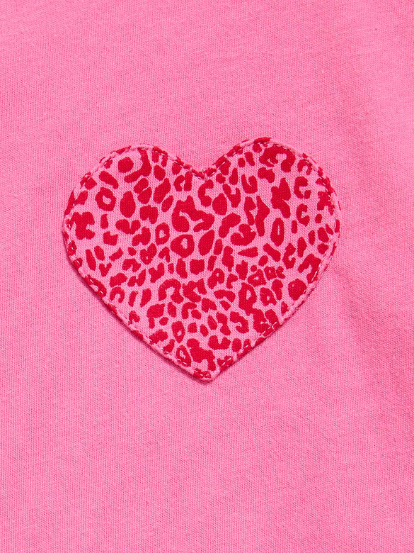 Softest Short-Sleeve Heart-Pocket T-Shirt for Girls