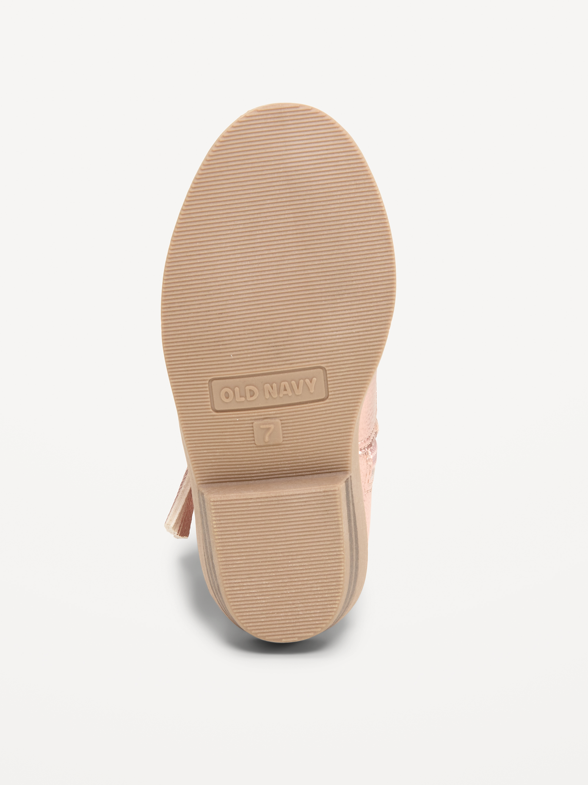 L'image numéro 4 présente Bottes western brillantes à glissière latérale pour toute-petite fille